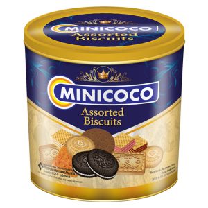 Minicoco Assorted Biscuit Tin